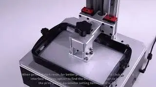 Как отрегулировать мощность засветки в 3D принтере Photon Mono X