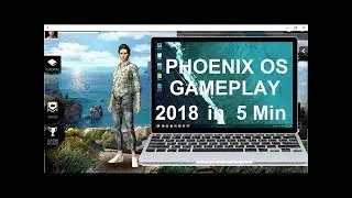 Phoenix OS Free Fire Battlegrounds Gameplay