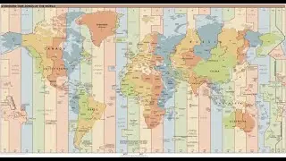 WORLD TIME ZONES AND HOW TO SELECT DESTINATION TIME ZONE