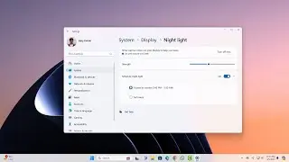 How to Turn On Night Light in Windows 11