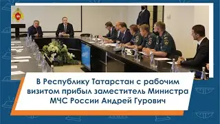 В Республику Татарстан с рабочим визитом прибыл заместитель Министра МЧС России Андрей Гурович