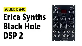 Erica Synths Black Hole DSP 2 Sound Demo (no talking)