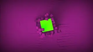 3D Cube Logo Reveal Intro Green Screen Effects FHD