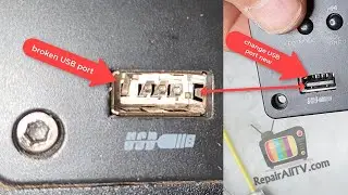 sound system speaker USB card Bluetooth. broken USB port. change USB port new