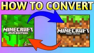 How To Convert Minecraft Pocket Edition World To Java Edition World in Just 2 minutes ||