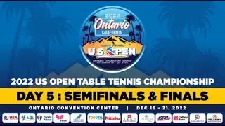 2022 US Open Day 5 Feature Table - Resumed