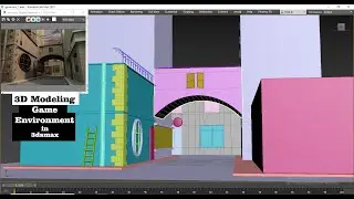 3D Modeling in 3dsmax I How to Model Game Environment ( Part 4)