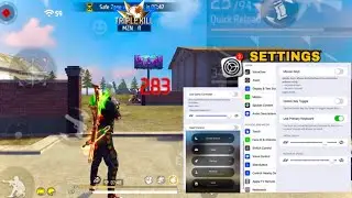 My Best Settings ⚙️ HUD+SENSI+DPI 📲 iPhone xr FREE FIRE 🔥