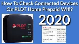 How To Check Connected Devices On PLDT Home Prepaid Wifi|Know Connected Device On PLDT Home Prepaid