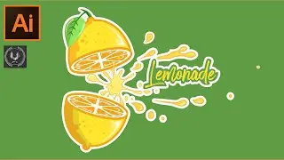 Adobe Illustrator CC Tutorial - How to make a Cool Looking Fruit Illustration