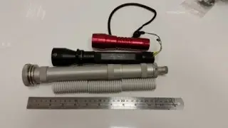 Фонарь для подводной охоты ZET 3+3. Первое впечатление, обзор.