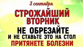 3 сентября День Фаддея. Что нельзя делать 3 сентября День Фаддея. Народные традиции и приметы.