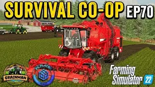 SUGAR BEET GALORE! | PUTTING HER THROUGH HER PACES! 🚜 SURVIVAL CHALLENGE CO-OP | FS22 | EPISODE 70