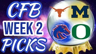 College Football *Week 2* Picks & Predictions | 2024