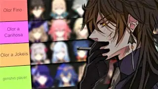 ✨ TIER LIST GOD DEFINITIVA de OLORES de los PERSONAJES DE GENSHIN