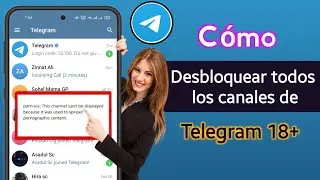 Cómo arreglar Este canal no se puede mostrar en Telegram (Android e iOS) ||  Nuevo proceso