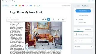 Aligning Images in Old Wix Blog