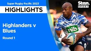 Highlanders v Blues Highlights | Round 1 | Super Rugby Pacific 2023