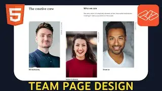 Dev Challenge - Team Page Design 