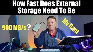 How Fast Does External Storage Need To Be For Average Users?