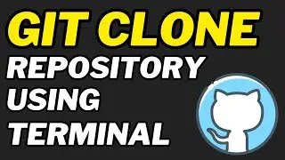 How To Clone Github Repository Tutorial For Beginners