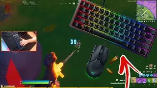 Razer Hunstman Mini + Viper Mini Fortnite ASMR Chill🤩Keyboard Sounds w/Handcam