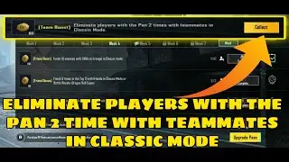 ELIMINATE PLAYERS WITH THE PAN 2 TIME WITH TEAMMATES IN CLASSIC MODE || eliminate players with a pan