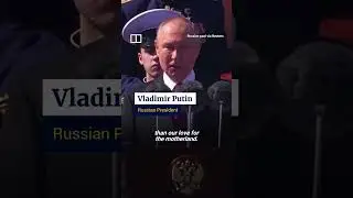 IN A MINUTE: Putin says ‘real war’ unleashed against Russia in Victory Day speech 