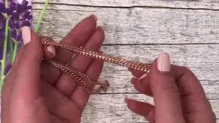 Цепочка Панцирная скругленная 50495