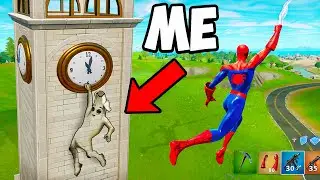 Busting SECRET TikTok Hiding Spots in Fortnite!