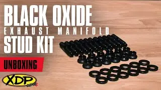 XDP Black Oxide Exhaust Manifold Stud Kit XD530 | XDP Unboxed