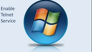 How to enable telnet on windows 7