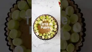 Preparate esta increíble Tarta de Puerros🙌🏼