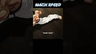 how to achieve mach speed👀😲|Baki Hanma| 