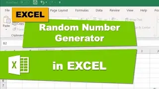 Random Number Generator in Excel