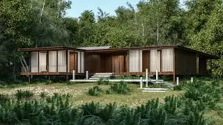 SKECTHUP VRAY EXTERIOR RENDERING TUTORIAL #1