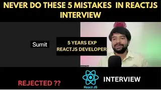 5 Years Experienced  @React  Engineer's Mock Interview:Suffering from toxic work culture 😔 rejected?