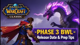 BWL Phase 3 - Release Date & Prep Info | Wow Classic