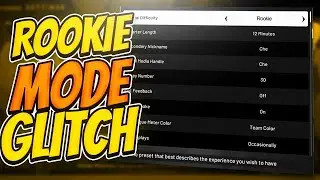 ROOKIE DIFFICULTY GLITCH - NBA 2K21