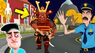 ИГРАЮ за САМУРАЙ ПРИВЕТ СОСЕД Dark Riddle ПОХОЖАЯ ИГРА на Hello Neighbor