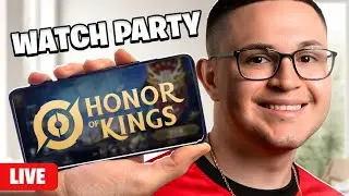 HONOR OF KINGS GLOBAL CREATOR SHOWMATCH WATCH PARTY! #ad