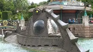 Inside Captain Nemo´s Nautilus at Disneyland Paris