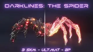Darklines: the Spider for #ue5  and up. an a gorgeous looking a character, monster! #uefn #gamedev
