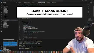 Connecting a DApp to MoonChain! React DApp!