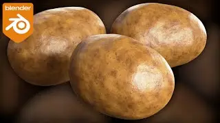 Procedural Potato Material 🥔 (Blender Tutorial)