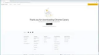 c002   Installing Chrome Canary