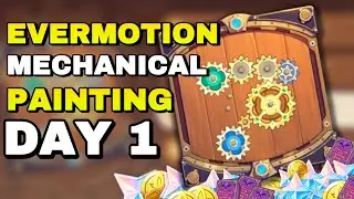 Evermotion Mechanical Painting Day 1 Guide | Mechanical Painting Restoration Part 1 | Genshin Impact