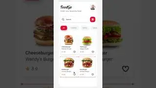 Food App Design in Figma Speed Design