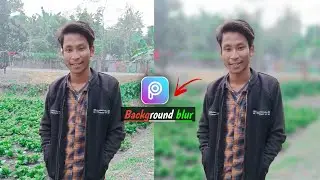 How To Blur Background In Picsart Background blur kaise kare picsart app