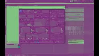 Darksynth Demo Idea in Reaper on Linux